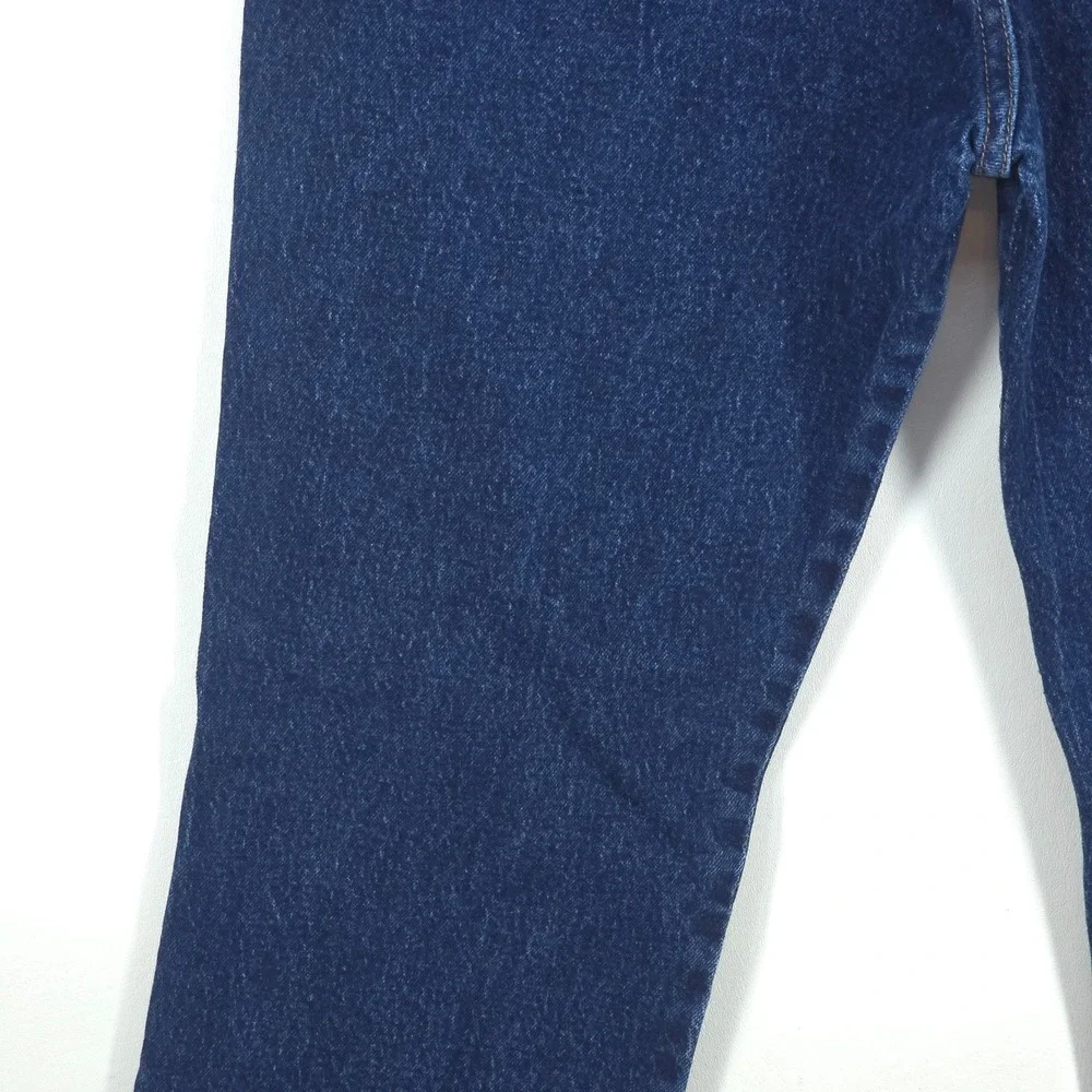 Vintage Wrangler Straight Leg‎ Jeans Men's 35x33 (38x34) Dark Wash Cowboy 937STR